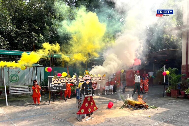 Dussehra Celebrations at Adarsh Public Smart School Chandigarh 1