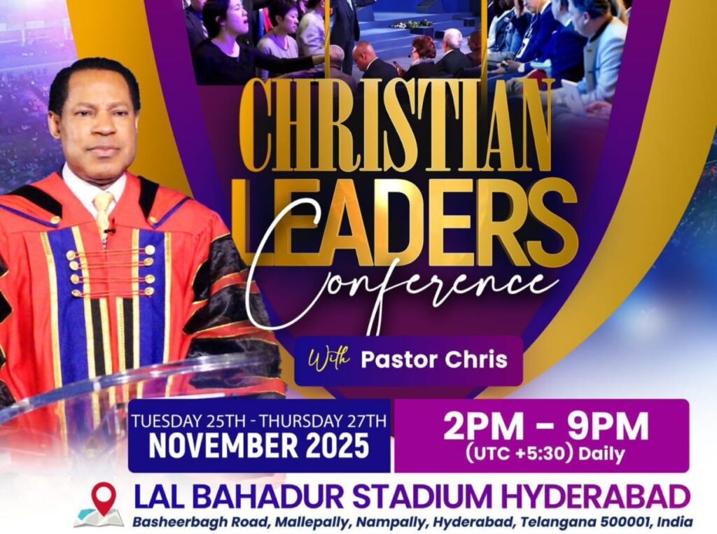 हैदराबाद में ईसाई नेताओं के सम्मेलन 2025 का नेतृत्व करेंगे